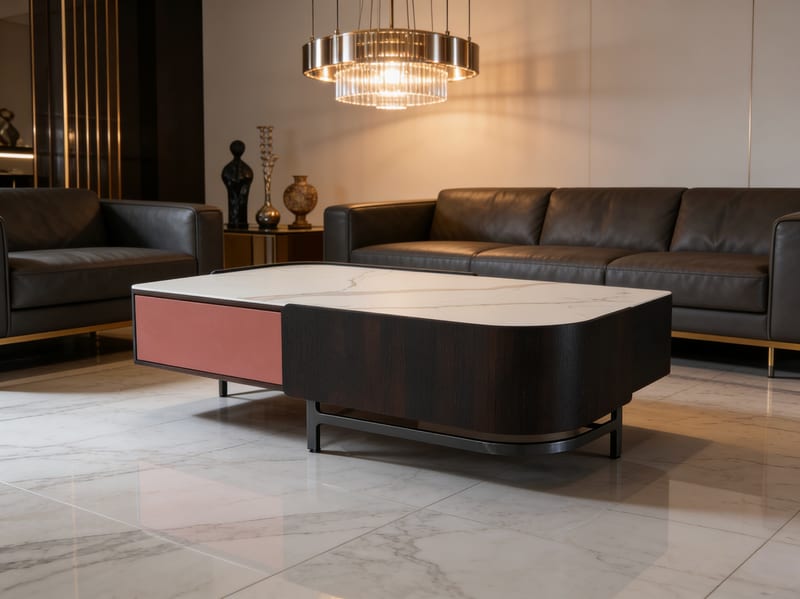 Huarui G·T Home LM20-CJ08 Solid Ash Coffee Table