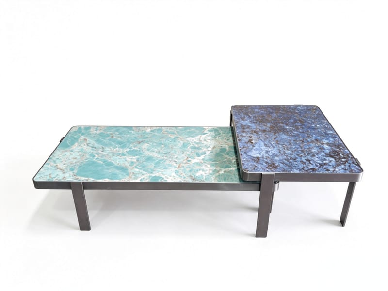 G·T home Sintered Stone Long Coffee Table