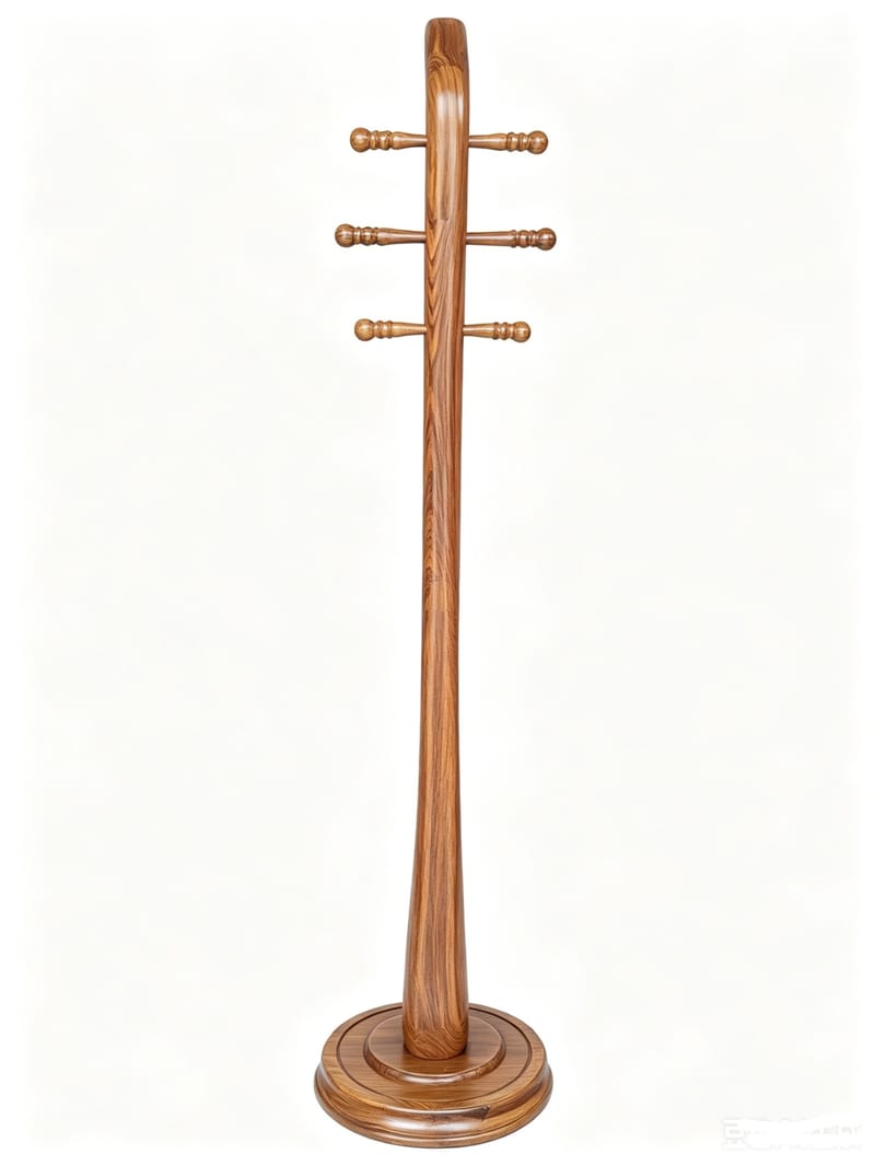 Weishi Wujinmu Solid Wood Coat Rack
