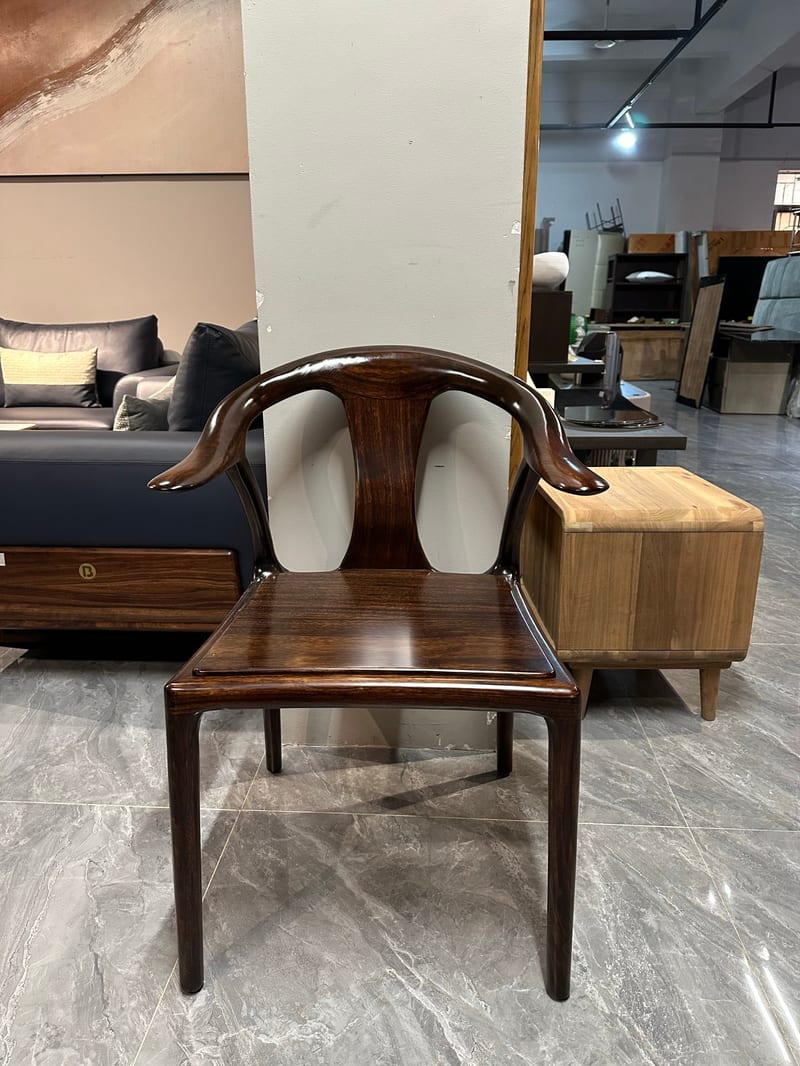 Zhongge Mingyun 857 New Chinese Solid Wood Dining Chair
