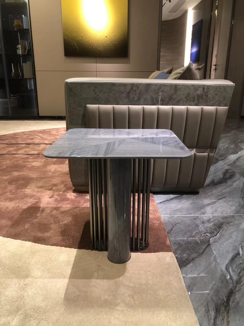 Beson Jizhi Beini BN03-15H Square Marble Side Table