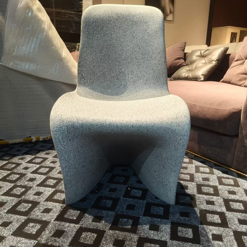 Modern Ergonomic Armless Lounge Chair