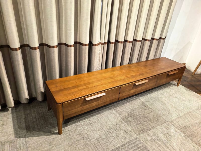 Bosen Yoyi Ash Solid Wood TV Stand H2801C-YB