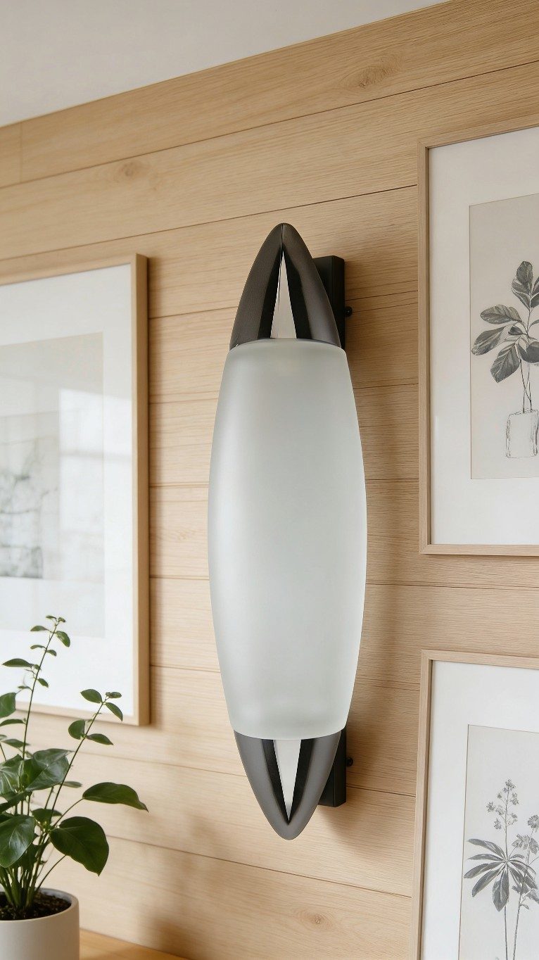 USE Olipsis Frosted Glass Wall Light