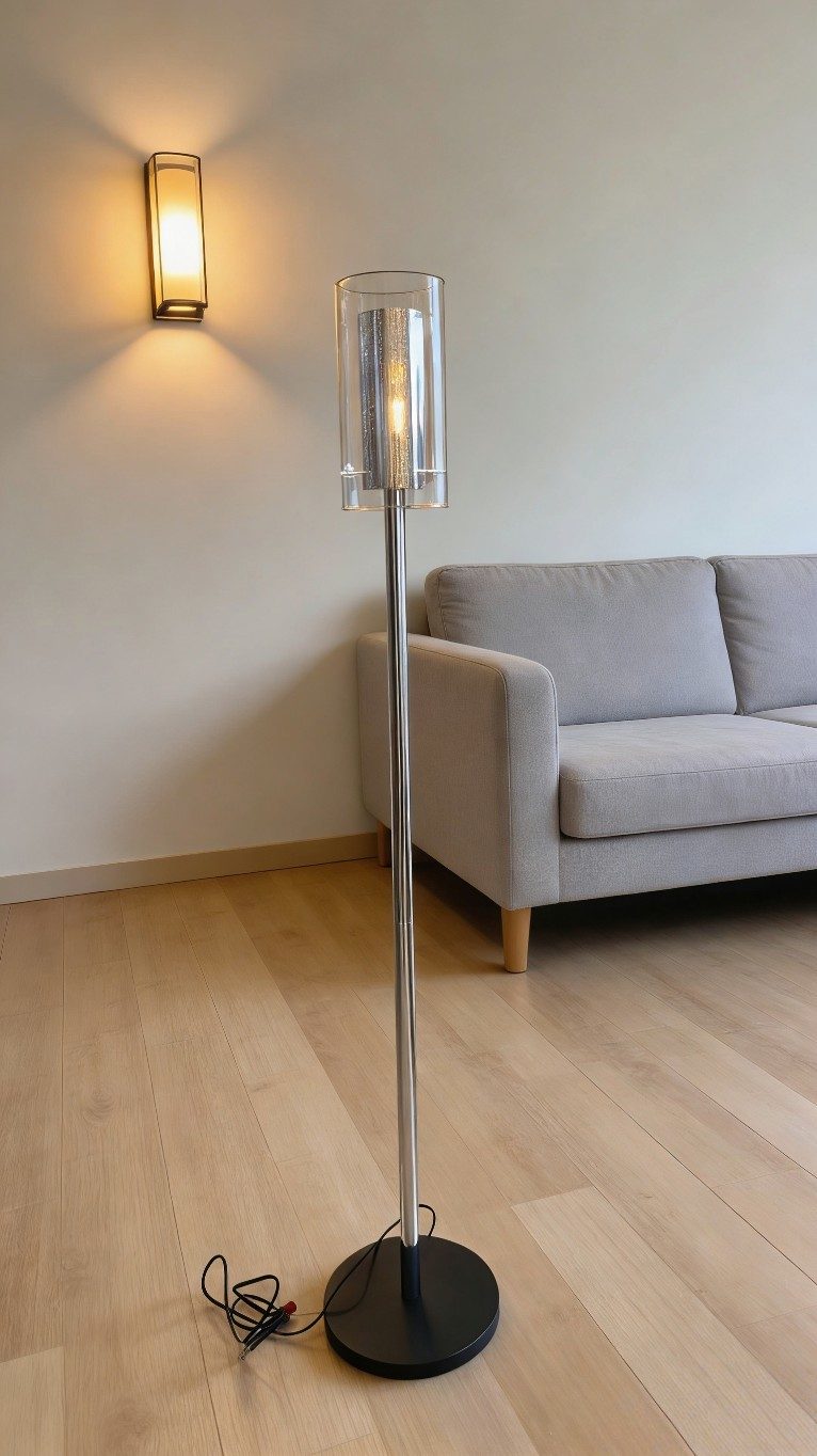 Zylinder Double-Shade Floor Lamp