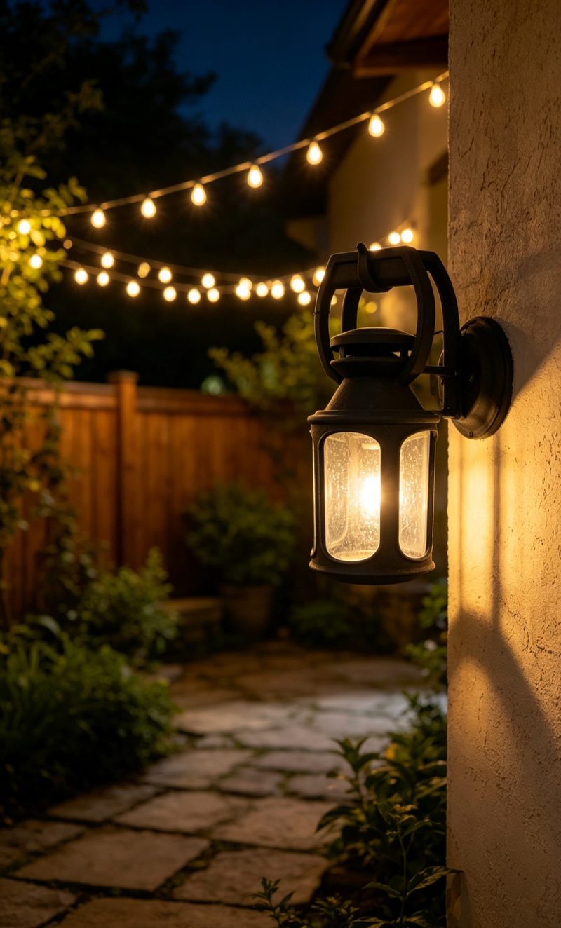 B4511 Cast Iron Outdoor Wall Light