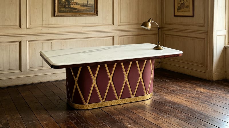 LIFEDBO LCT-6005-1-A French Marble Dining Table
