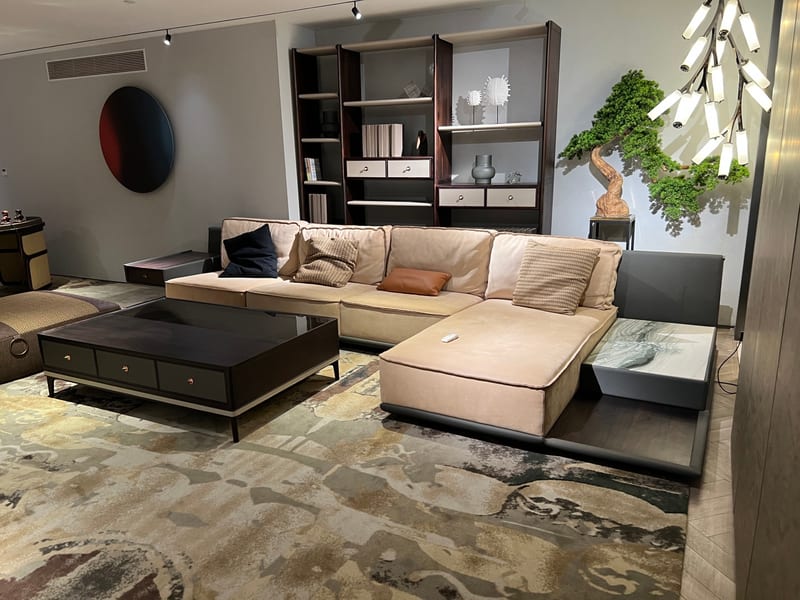Zaojing SF10 Solid Rosewood Sectional Sofa
