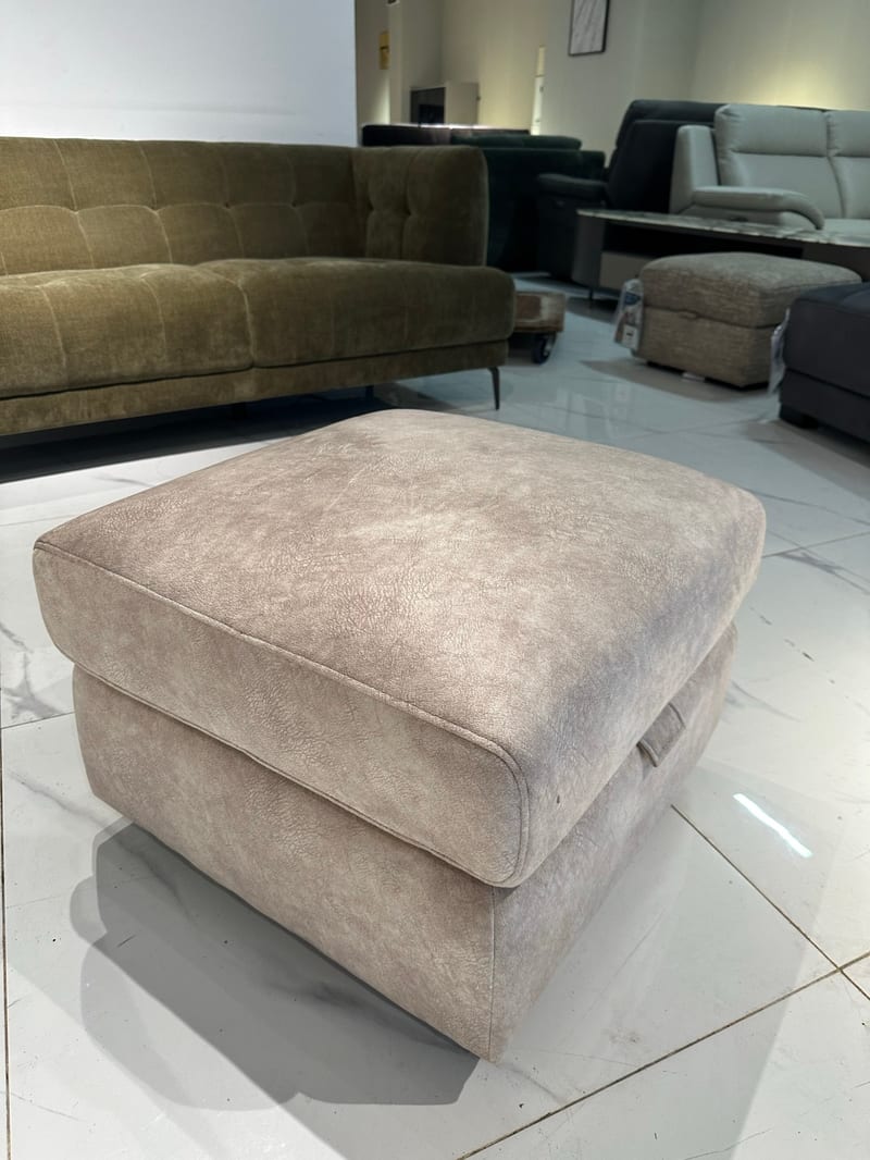 Premier Storage Ottoman in Performance Fabric