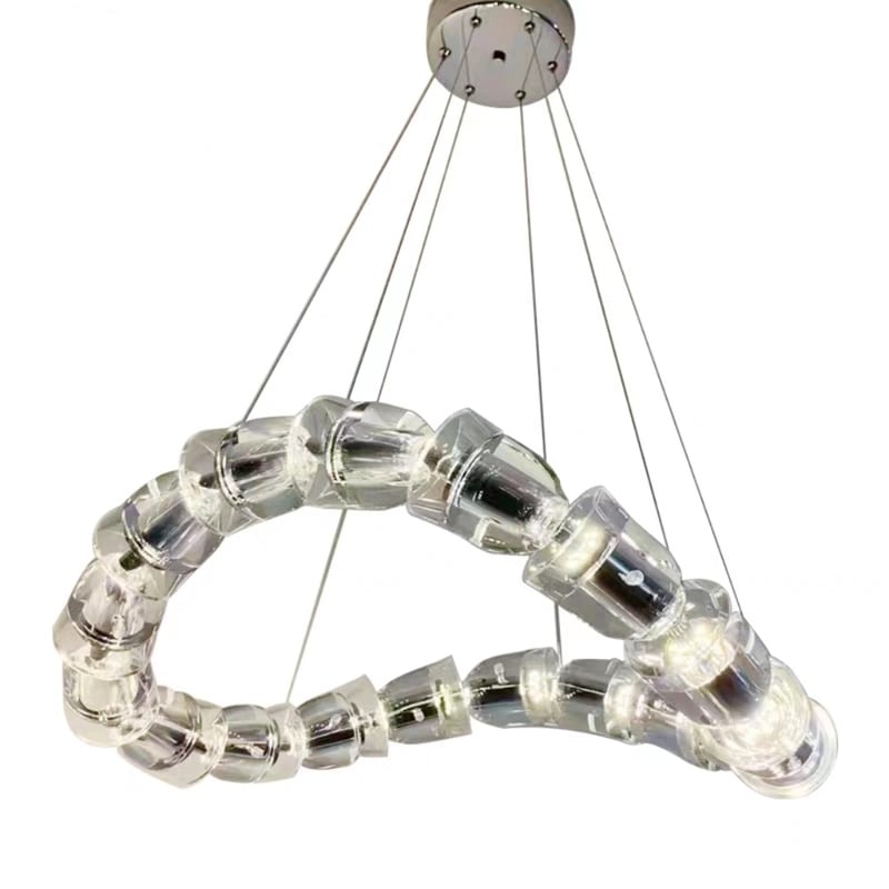 Carttier 19-Light Pearl Necklace Pendant Light