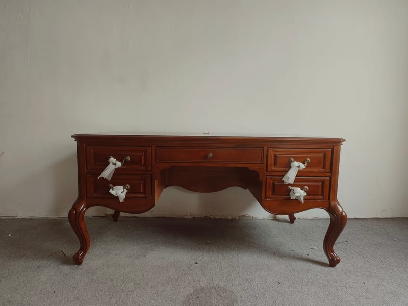 American Solid Wood Writing Desk