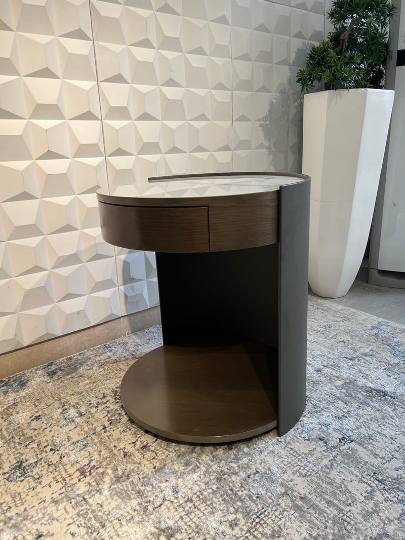 Mextra YHB06X Round Marble Side Table