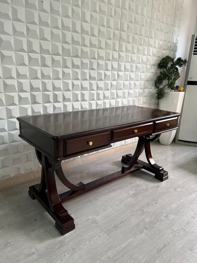 mextra MCIA01-A American Solid Wood Writing Desk