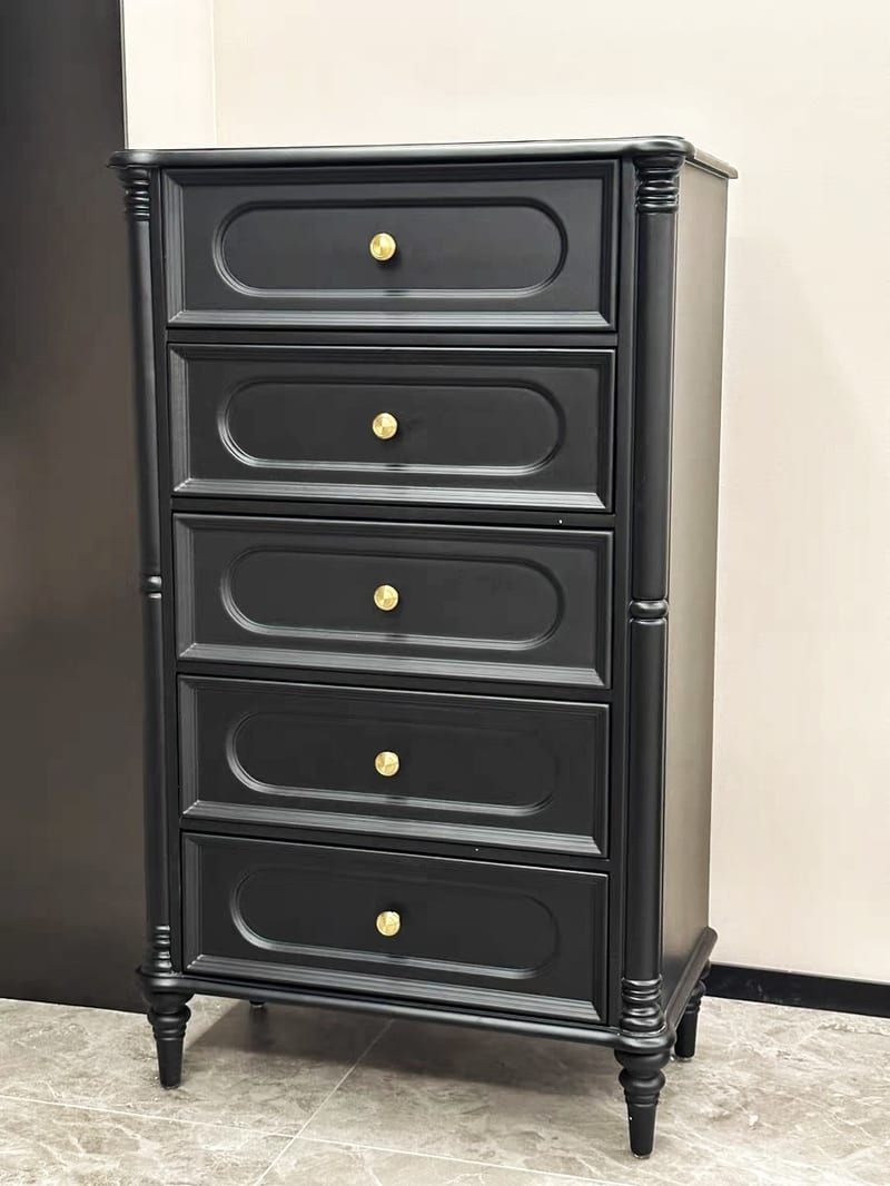 Britain House American Retro Solid Wood Dresser