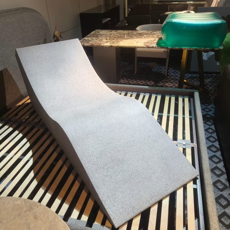 Faux Stone Foam Lounge Chair for Indoor & Outdoor