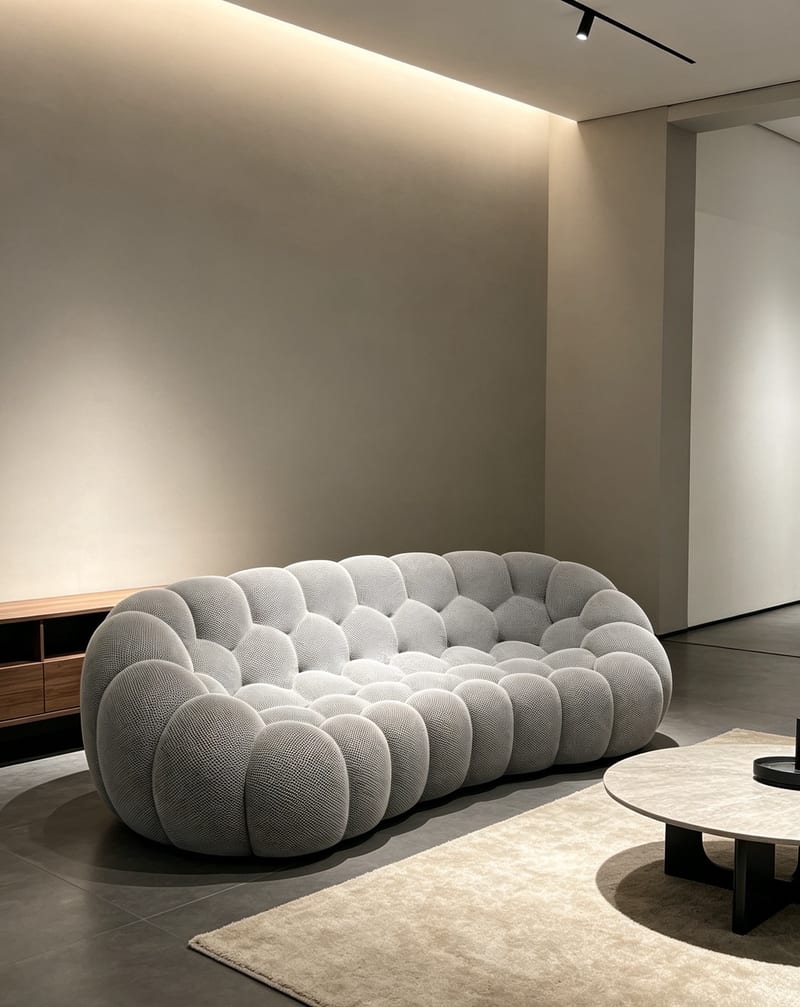 Bubble 4-Seater Sofa, Made in Italy