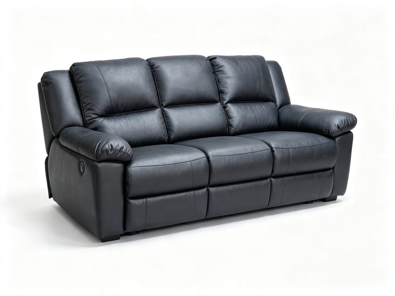 CI BUB 3-Seater Power Reclining Leather Sofa