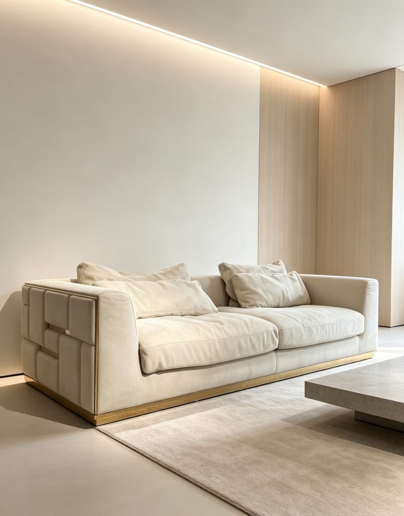 Menoire MENOIR AMJ-S02 Full Leather Sofa