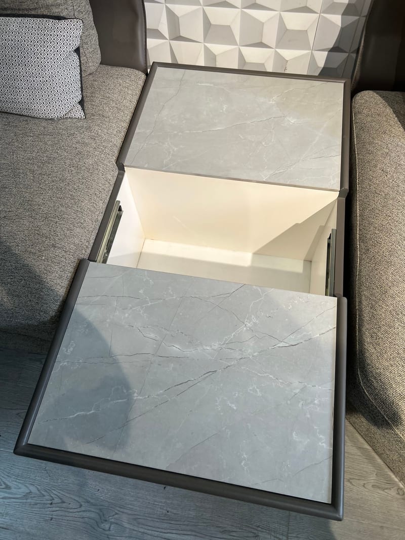 mextra YH12-C Extendable Sintered Stone Sofa Table