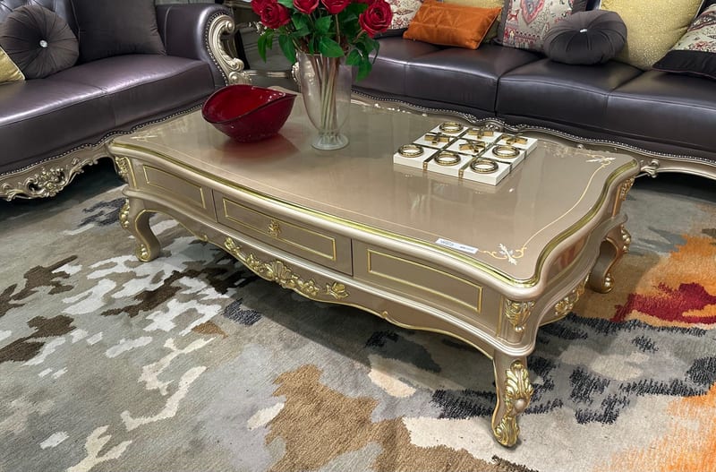 Baojule YF008B French Beech Rectangular Coffee Table