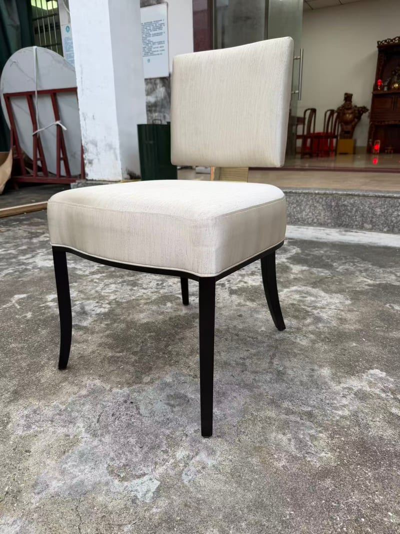 MK LK055 Beech Armless Dining Chair