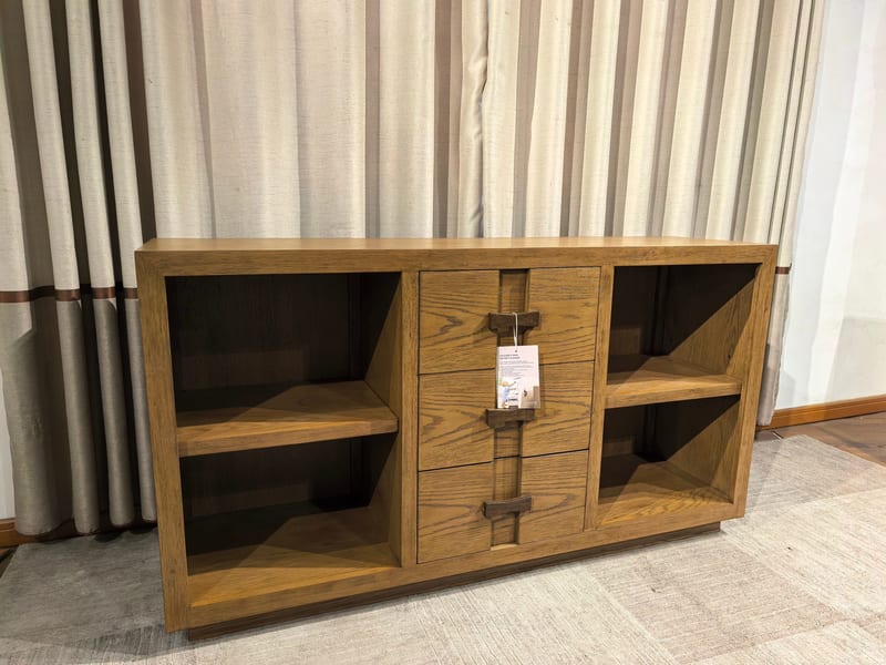 2210-345 American Sideboard, Natural Oak