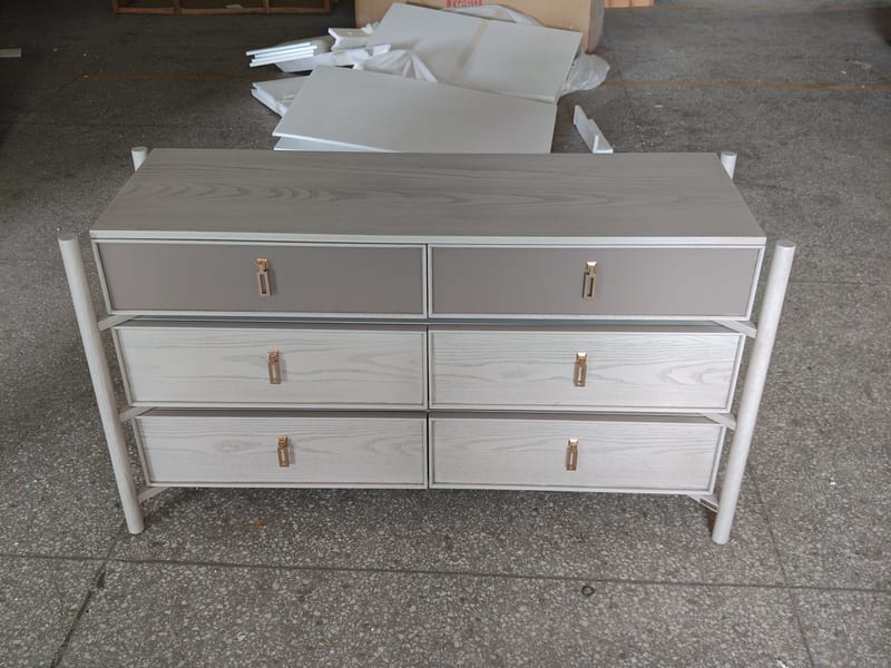 仁豪居品 镜像东方系列 白蜡木斗柜