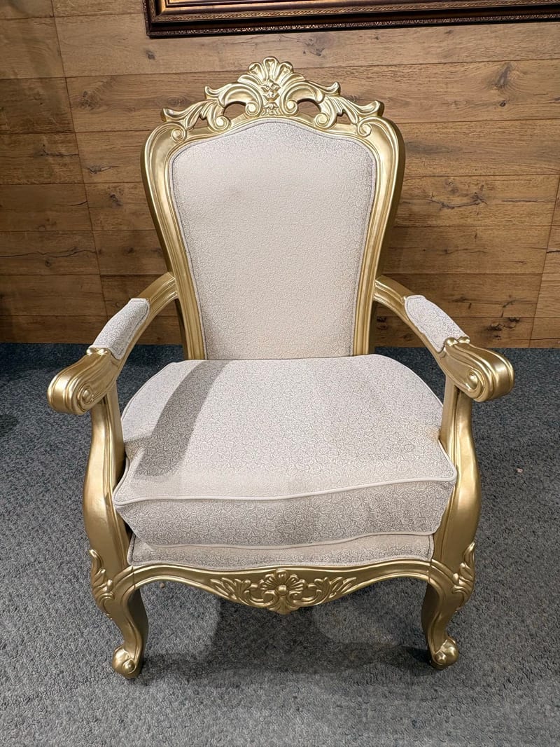 SF-026 Birch Frame French Lounge Chair