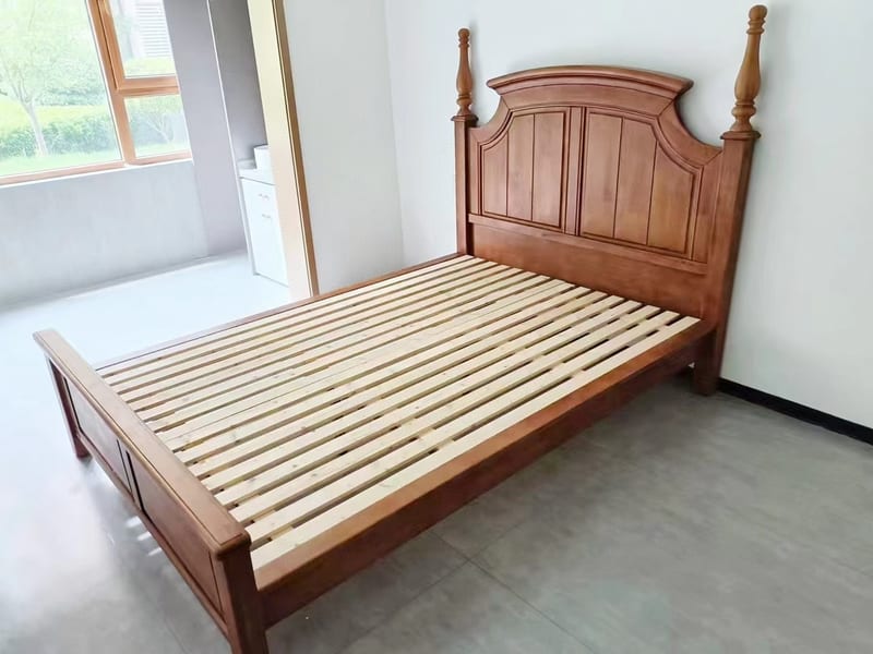 Oak Cloister Cottage Kids Solid Wood Bed