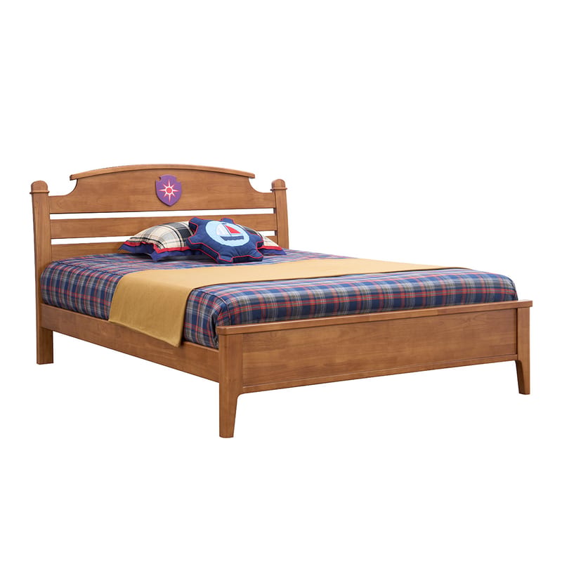 Oak Cloister Solid Wood Kids Bed