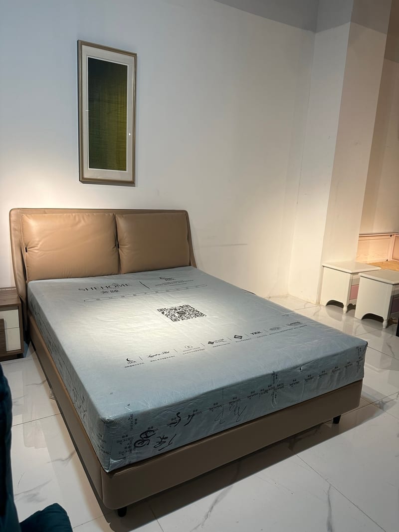 Xilinmen Kids Bed 1.5m Leather & Solid Wood