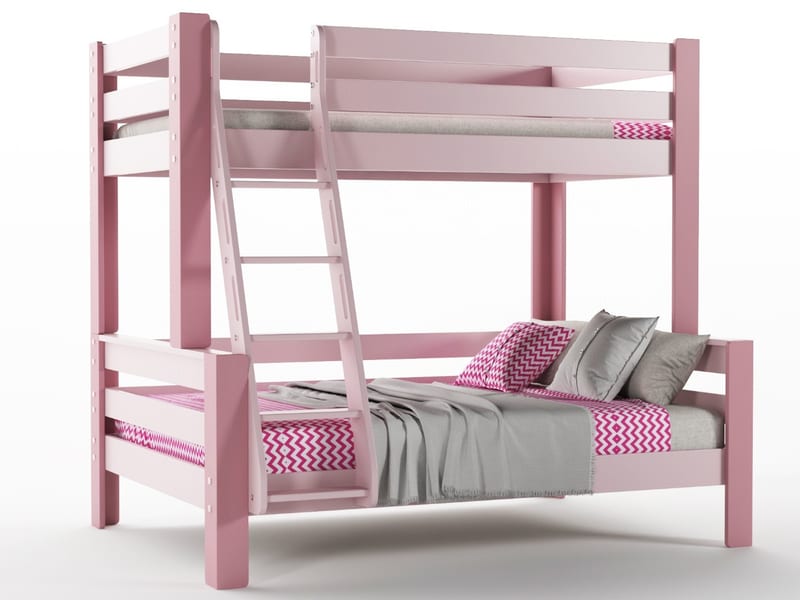 Qicai Rensheng Solid Wood Kids Bunk Bed Magic House