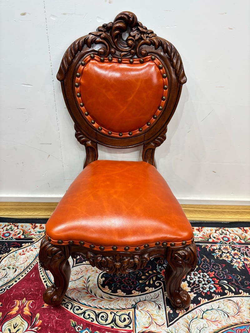 Guangdong Famous Brand No.112 American Solid Wood Leather Kids Chair