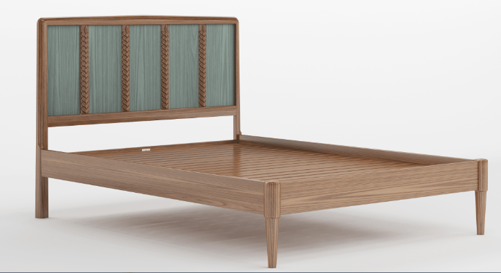 Qicai Rensheng Nordic Ash Kids Bed 1.2m