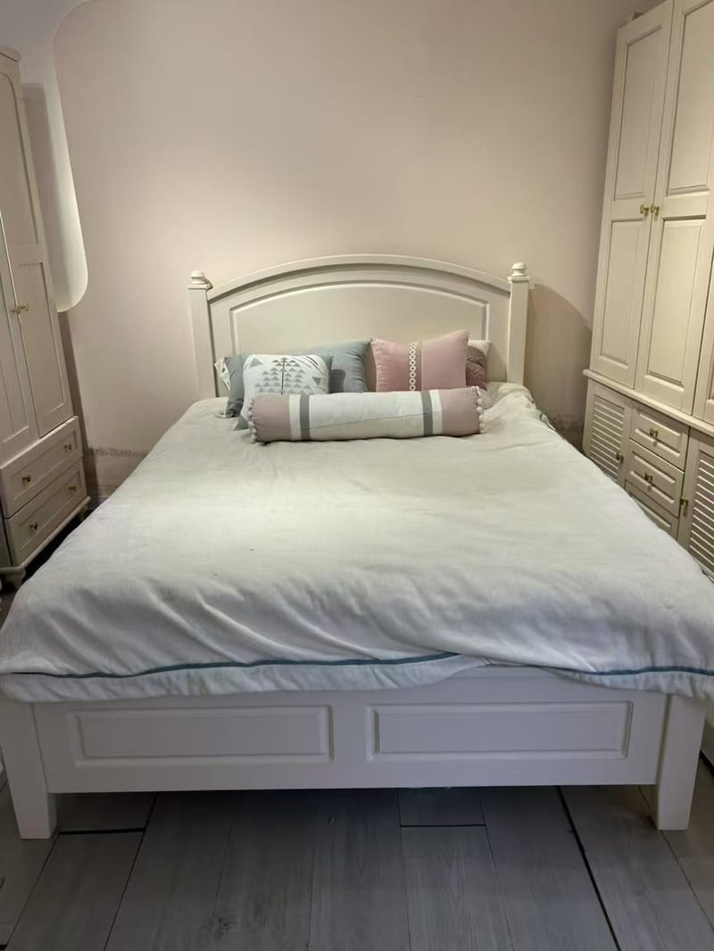 Premium Kids Collection Solid Cherry Wood Bed