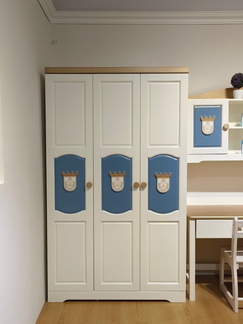 Freedom Castle Solid Cherry Wood Kids Wardrobe