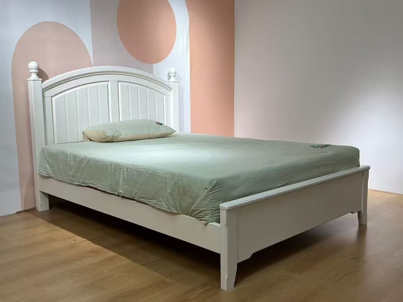 Guangdong Premium Brand North American Cherry Solid Wood Kids Bed 1.5m