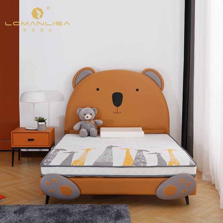 Romandica Little Raccoon Kids Bed — Solid Wood Frame