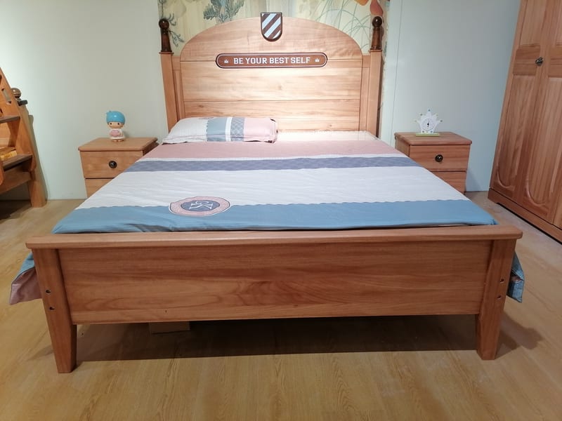 Freedom Castle Solid Mahogany Kids Bed Oiled Finish