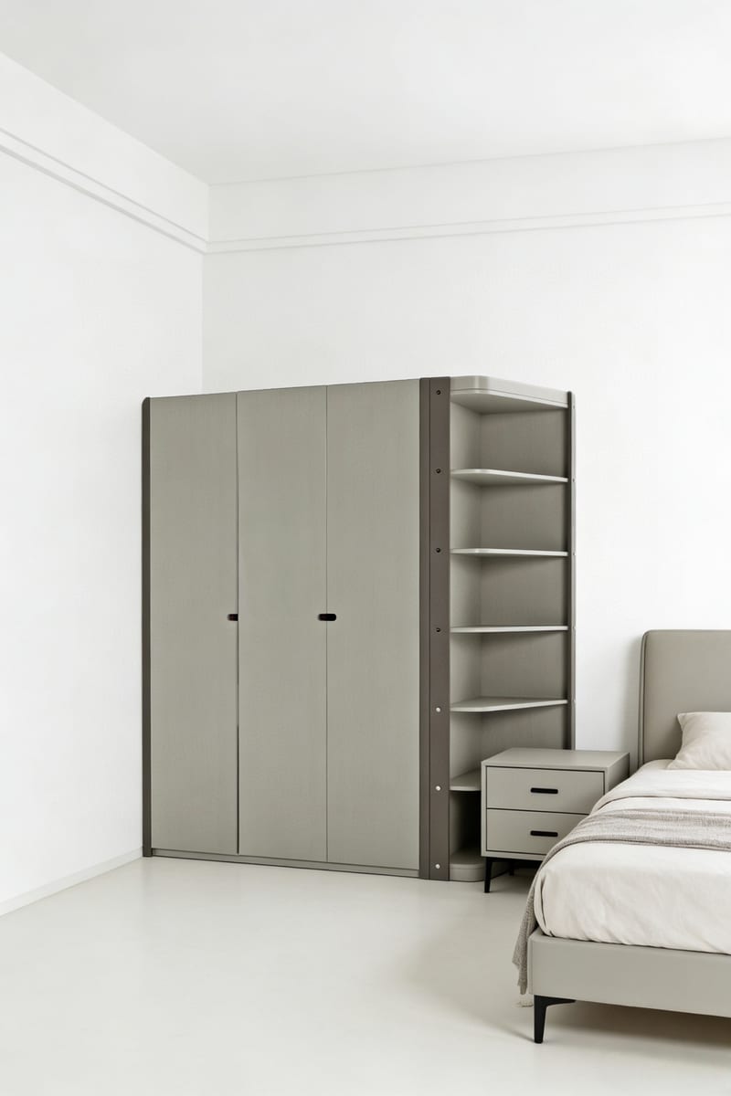 Qicai Rensheng CC Series Kids' Three-Door Wardrobe QM-WS9013