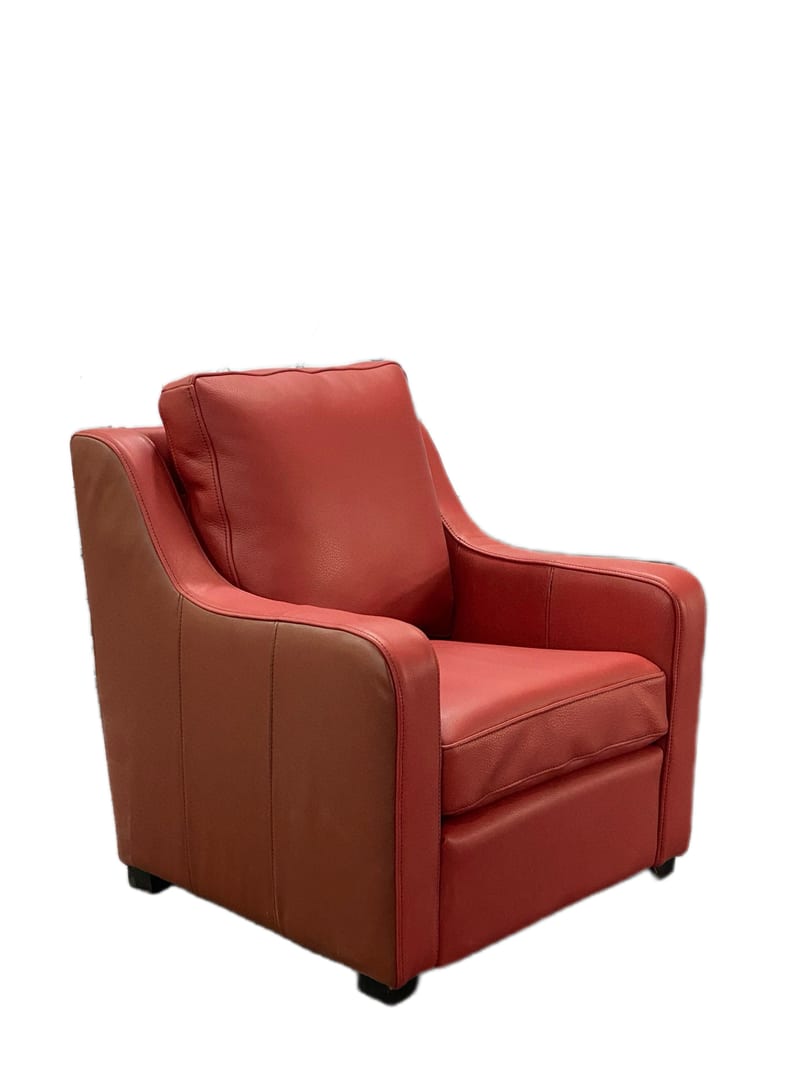 Full Leather Kids Chair 360° Leather Wrap