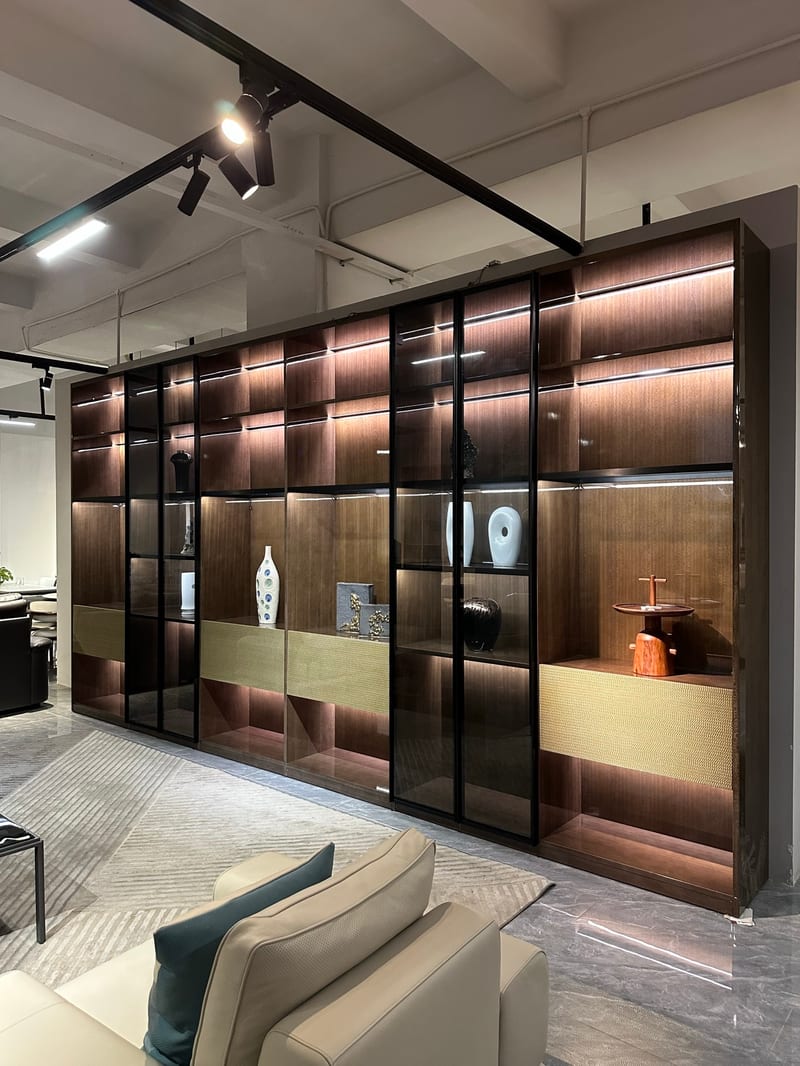 Bosen Jizhi Beini Minimalist Wall Display Cabinet