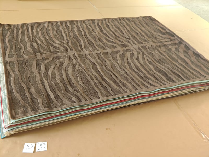 Jimei Themis Imported Cotton-Linen Rug