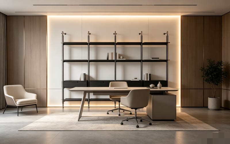 mextra FIC01 Metal Shelf Display Unit