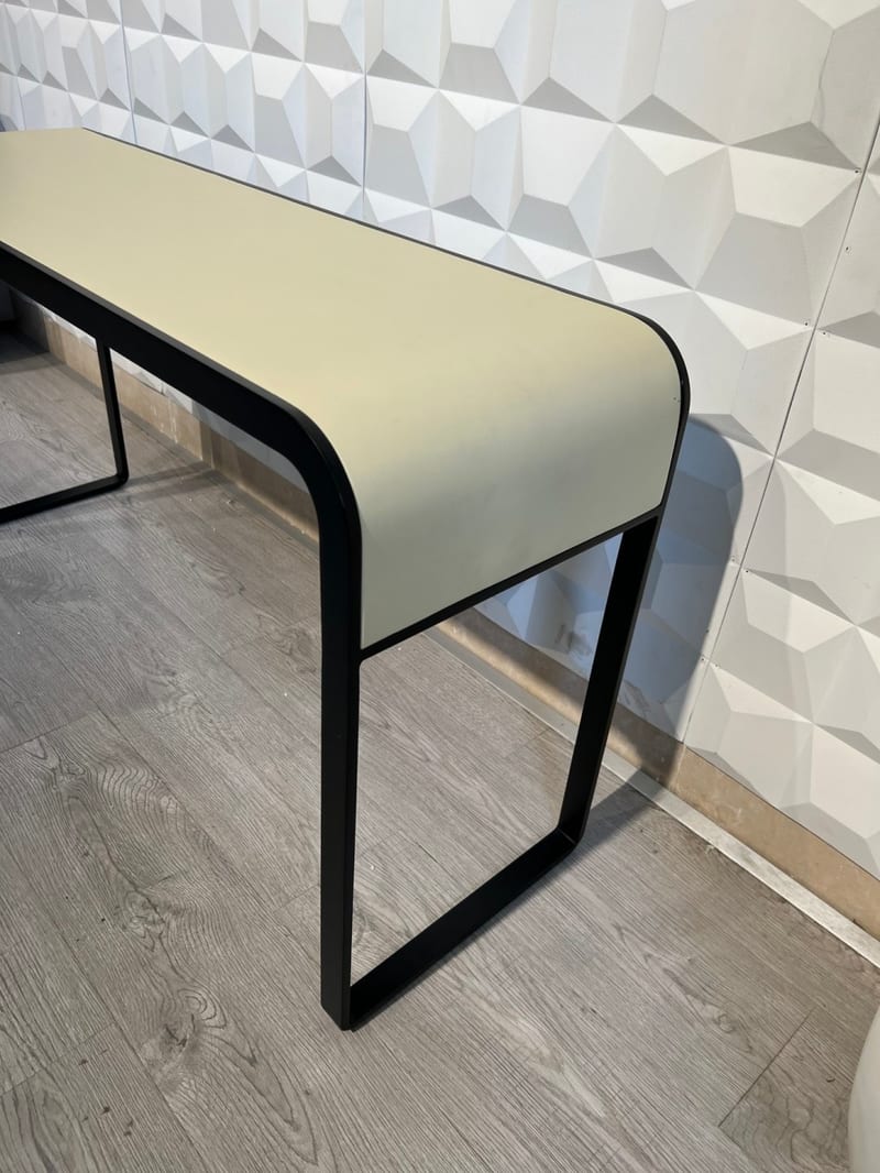 Rui Meng Modern Metal Sofa-Back Console & Side Table