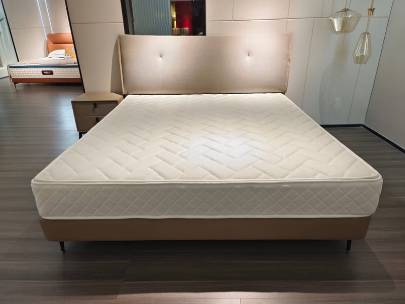 DANLUOP Xingyuan Bonnell Spring & Jute Mattress, Beige, Queen