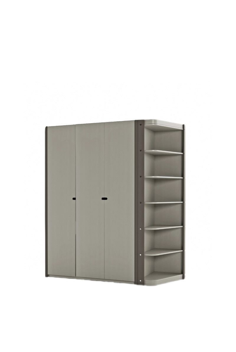 Qicai Rensheng CC Series 3-Door Kids Wardrobe