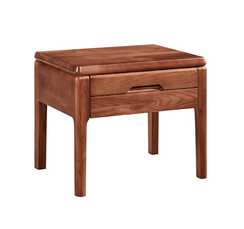 Meilinshijia Moli HM8013 Solid Ash Side Table & Nightstand