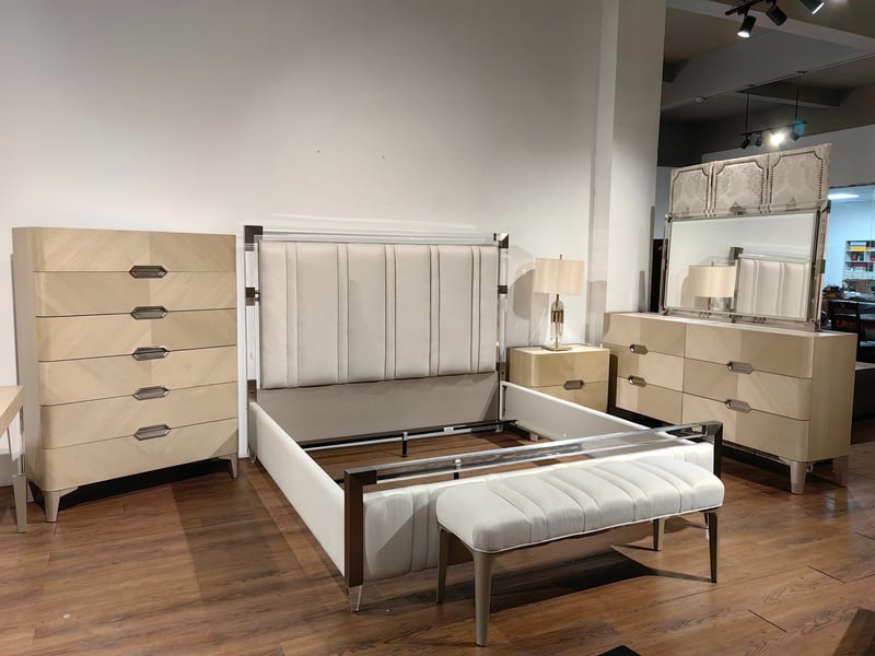 Crystal Acrylic King Bed