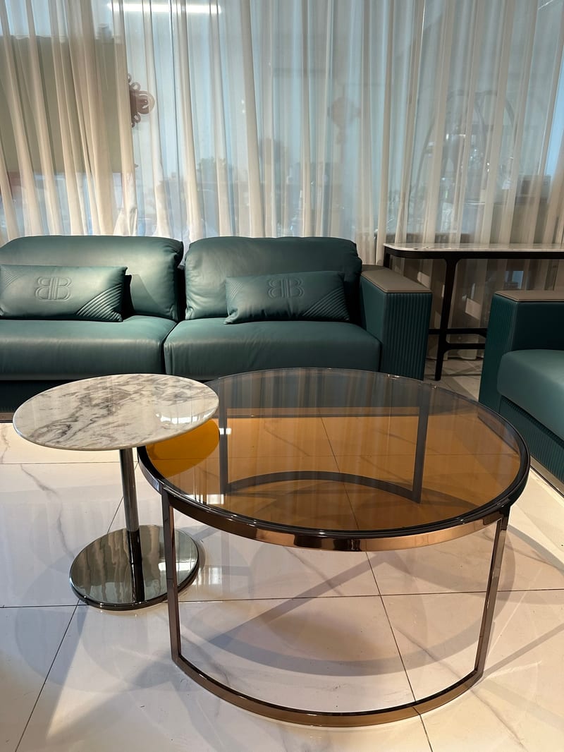 Beson Jizhi Beini Round Nesting Coffee Table Set